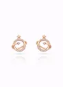 Star Orbit Crystal Earrings