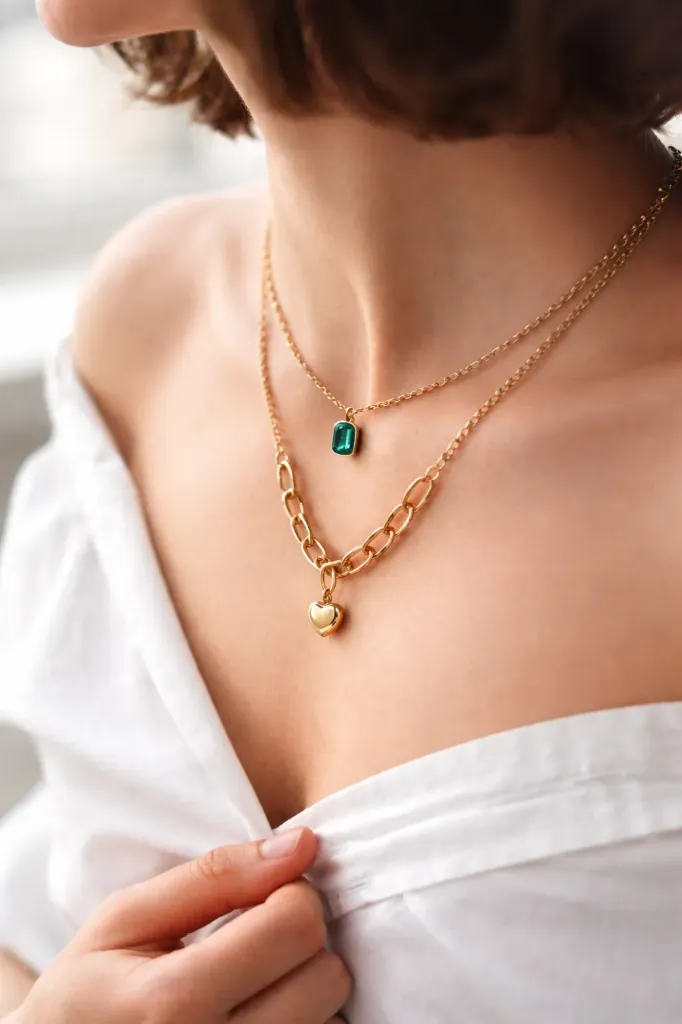 [KZ 018] Layered Luxury Necklace