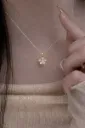 Silver Necklace KZ 034