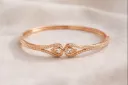 Rose Gold Crystal Bracelet DC 013