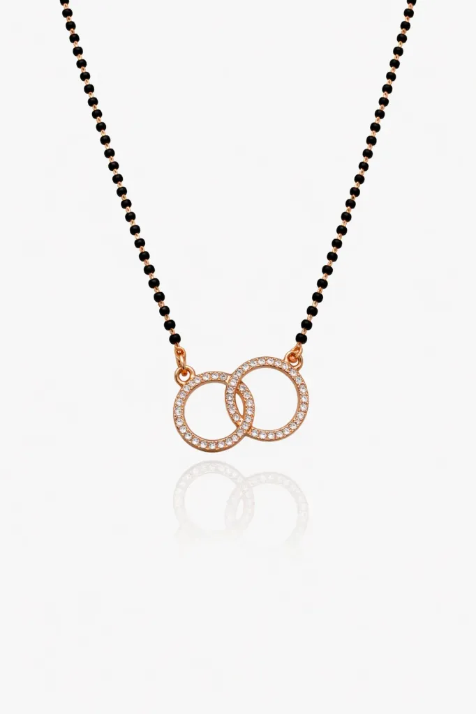 Eternal Bond Double Circle Mangalsutra