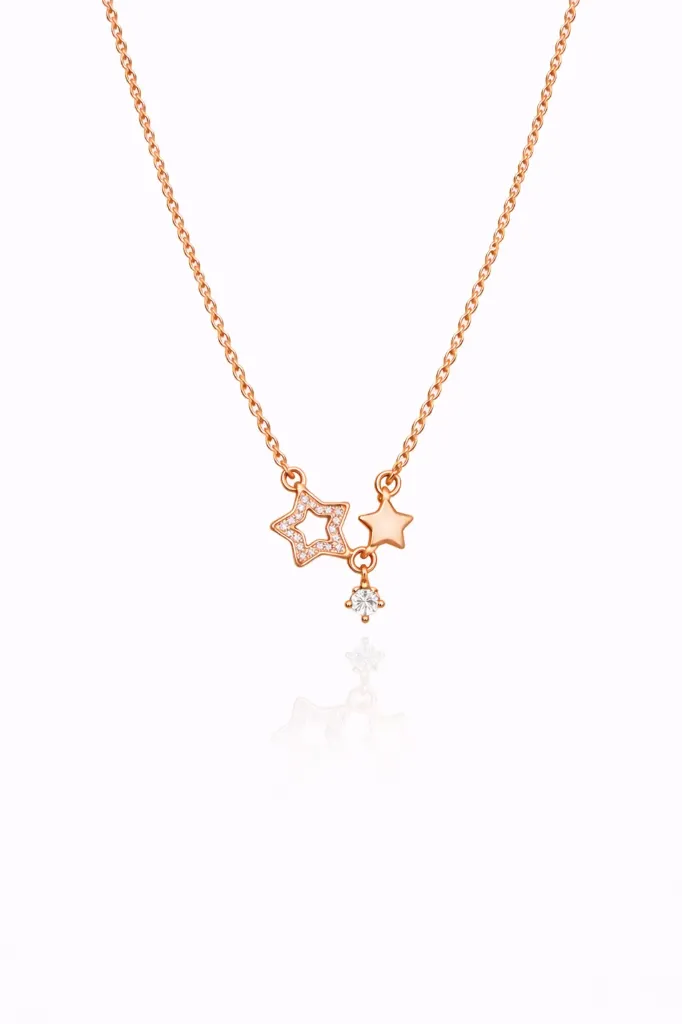 [DC 023] Twinkle Star Charm Necklace